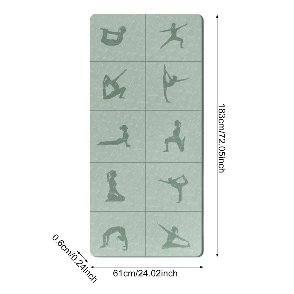 Pilates Yoga Shoes - Składana Mata do Jogi, Bardzo Przenośna,