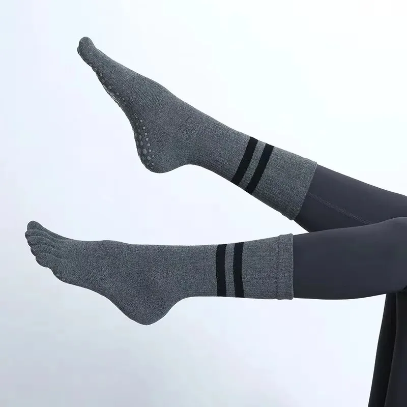 Damskie oddychające skarpetki  – Pilates Yoga Youtube recenzja i cena